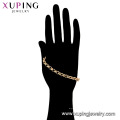 75413 Xuping atacado moda jóias 2018 simples promocional 18k ouro pulseira elegante